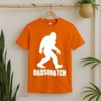 Funny Dadsquatch Dad Sasquatch Bigfoot T-Shirt thumb 2