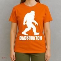 Funny Dadsquatch Dad Sasquatch Bigfoot T-Shirt thumb 4