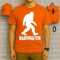Funny Dadsquatch Dad Sasquatch Bigfoot T-Shirt thumb 6