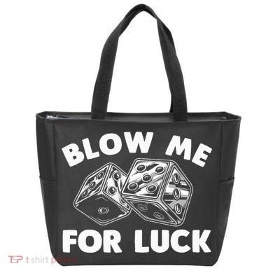 Funny Dice Design Gambling Dice Casino Lovers Tote Bag