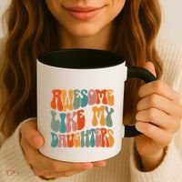 FatherS Day Dad Gifts Daughters Awesome Like My Daughters Coffee Mug thumb 3
