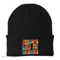 FatherS Day Dad Gifts Daughters Awesome Like My Daughters Beanie thumb 0