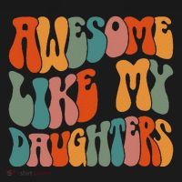 FatherS Day Dad Gifts Daughters Awesome Like My Daughters Tank Top thumb 6