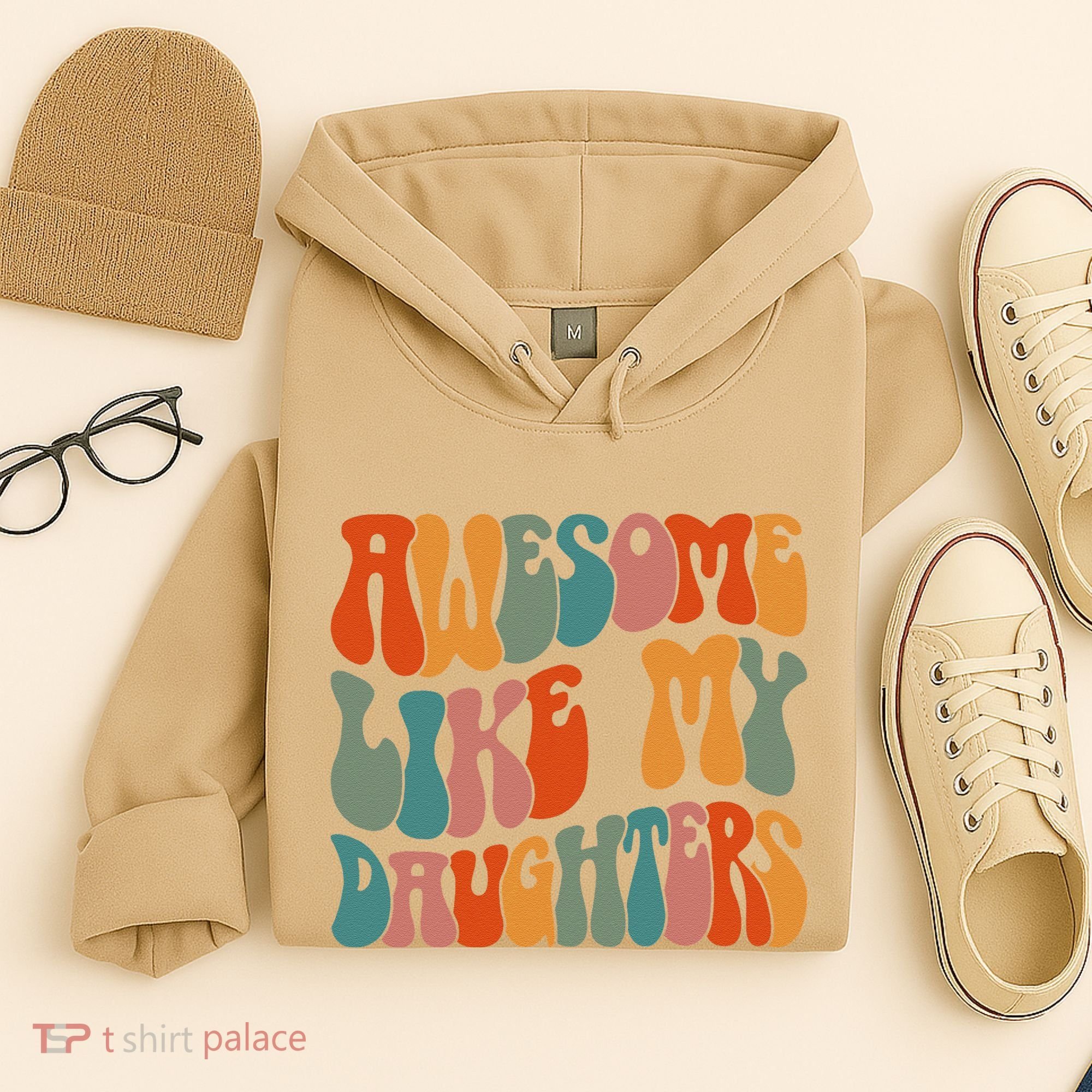 FatherS Day Dad Gifts Daughters Awesome Like My Daughters Hoodie