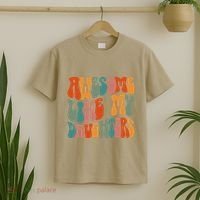 FatherS Day Dad Gifts Daughters Awesome Like My Daughters T-Shirt thumb 2