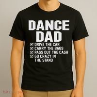 Funny Dance Dad Proud Dancer Dancing Father T-Shirt thumb 3