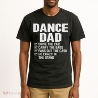 Funny Dance Dad Proud Dancer Dancing Father Tall T-Shirt thumb 2