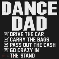Funny Dance Dad Proud Dancer Dancing Father Impact Tech Backpack thumb 2