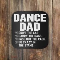 Funny Dance Dad Proud Dancer Dancing Father Coaster thumb 0