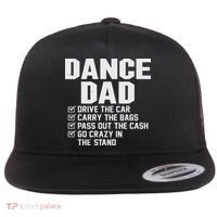 Funny Dance Dad Proud Dancer Dancing Father Flat Bill Trucker Hat thumb 0