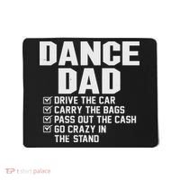 Funny Dance Dad Proud Dancer Dancing Father Mousepad thumb 0