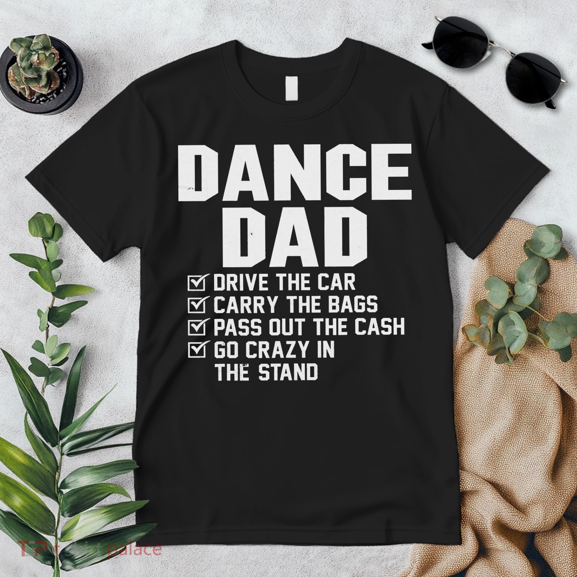 Funny Dance Dad Proud Dancer Dancing Father Premium T-Shirt
