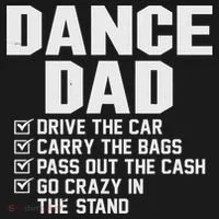 Funny Dance Dad Proud Dancer Dancing Father Baby Bodysuit thumb 2