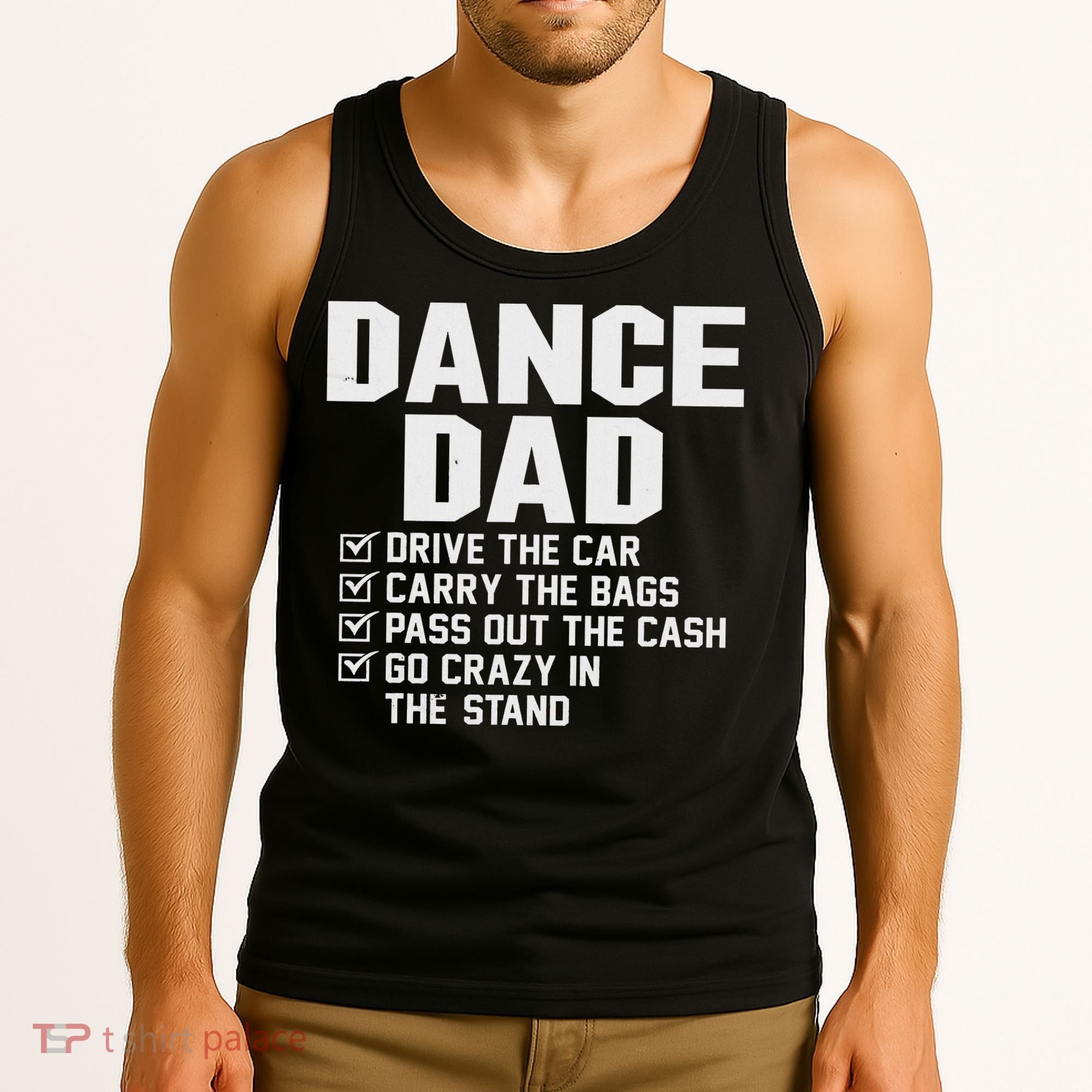 Funny Dance Dad Proud Dancer Dancing Father Tank Top