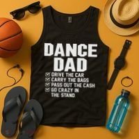 Funny Dance Dad Proud Dancer Dancing Father Tank Top thumb 4