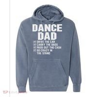 Funny Dance Dad Proud Dancer Dancing Father Comfort Colors Garment-Dyed Hooded Sweatshirt thumb 0
