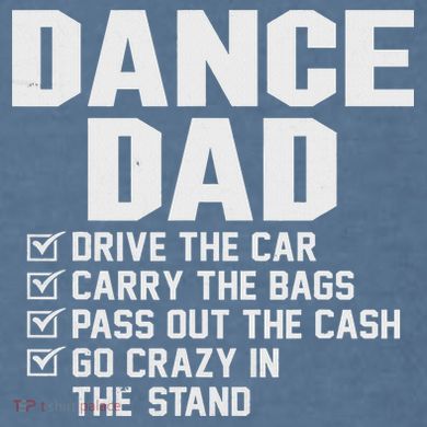 Funny Dance Dad Proud Dancer Dancing Father Comfort Colors Garment-Dyed Hooded Sweatshirt