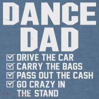 Funny Dance Dad Proud Dancer Dancing Father Comfort Colors Garment-Dyed Hooded Sweatshirt thumb 2