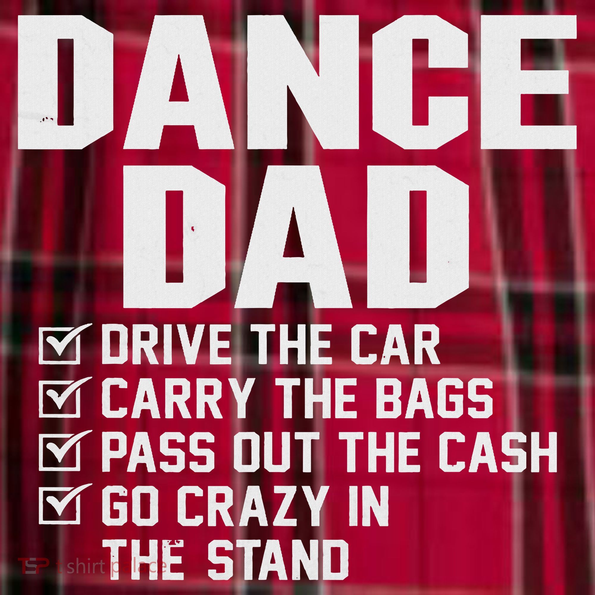 Funny Dance Dad Proud Dancer Dancing Father Men's Flannel Plaid Pajama Pants