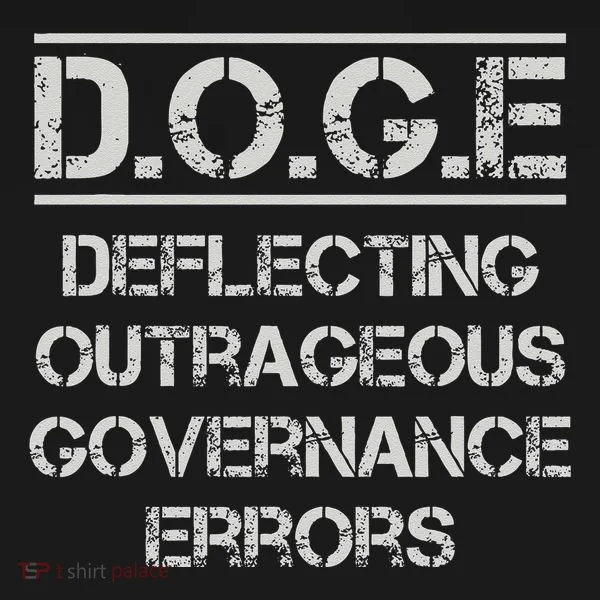 Funny Doge. Deflecting Outrageous Governance Errors Doggie Tank