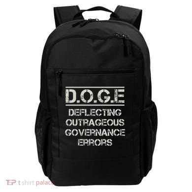 Funny Doge. Deflecting Outrageous Governance Errors Backpack