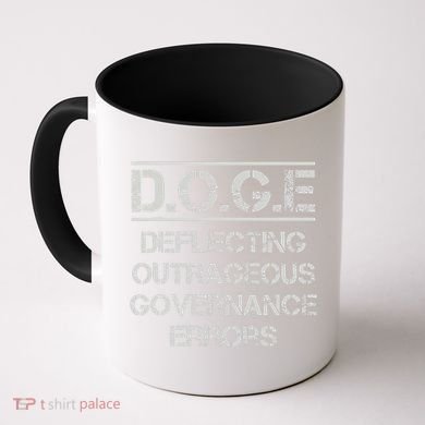 Funny Doge. Deflecting Outrageous Governance Errors Coffee Mug