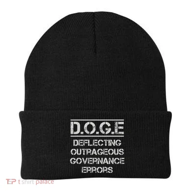 Funny Doge. Deflecting Outrageous Governance Errors Beanie