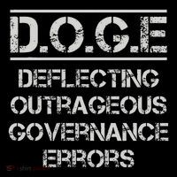Funny Doge. Deflecting Outrageous Governance Errors Women's Hoodie thumb 2