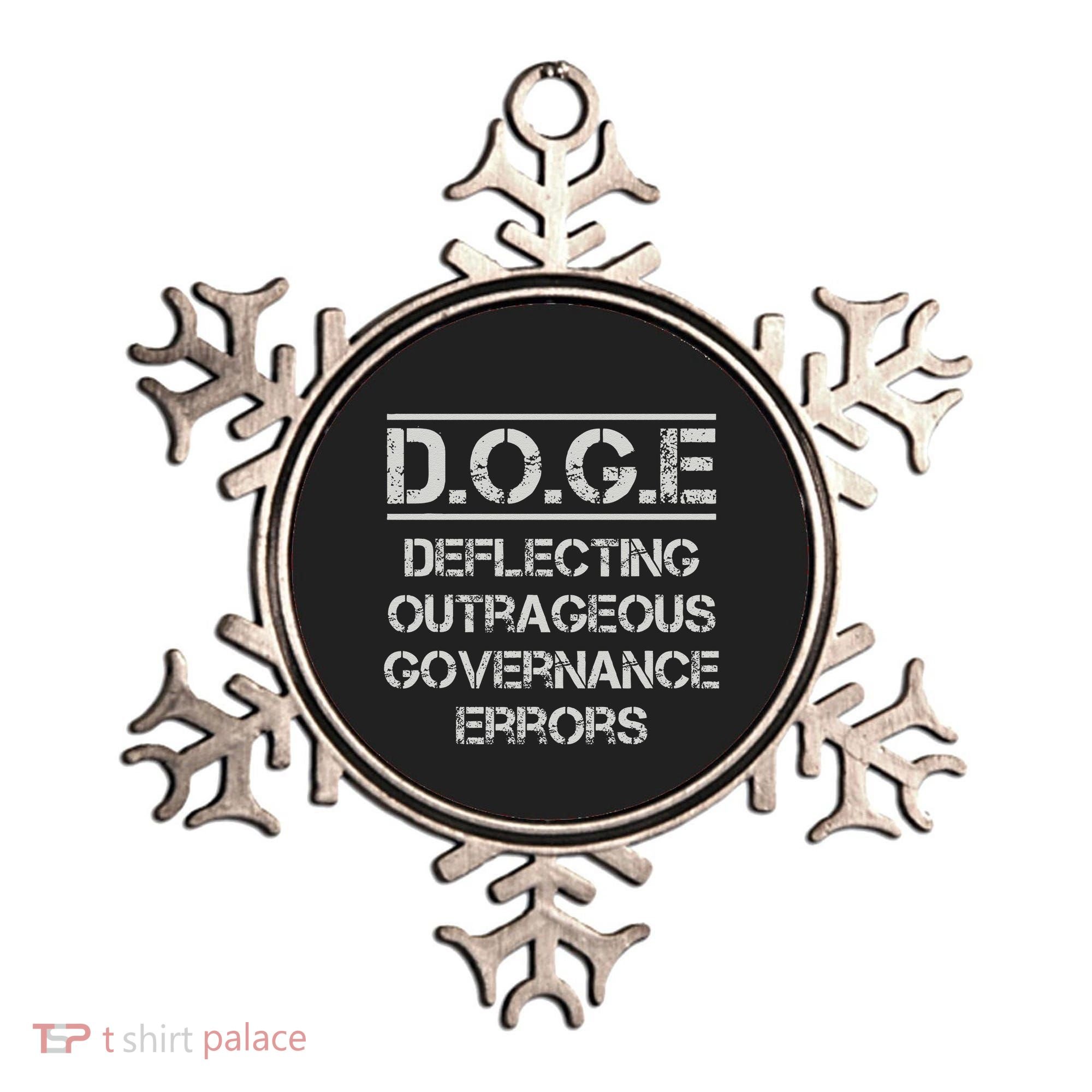 Funny Doge. Deflecting Outrageous Governance Errors Ornament