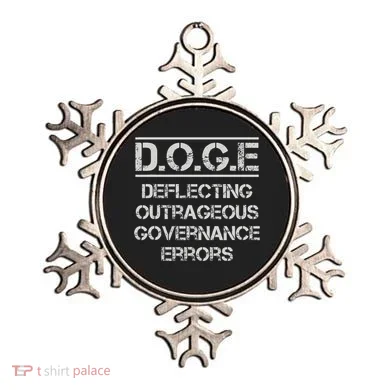 Funny Doge. Deflecting Outrageous Governance Errors Ornament