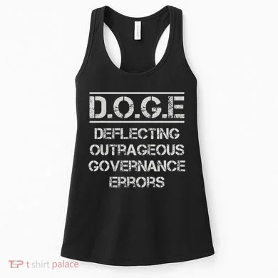 Funny Doge. Deflecting Outrageous Governance Errors Women's Tank Top