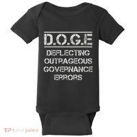 Funny Doge. Deflecting Outrageous Governance Errors Baby Bodysuit thumb 0