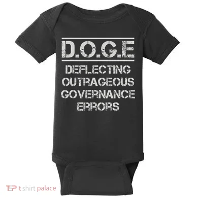 Funny Doge. Deflecting Outrageous Governance Errors Baby Bodysuit