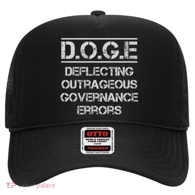 Funny Doge. Deflecting Outrageous Governance Errors Hat