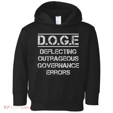 Funny Doge. Deflecting Outrageous Governance Errors Toddler Hoodie