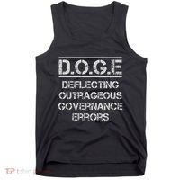Funny Doge. Deflecting Outrageous Governance Errors Tank Top thumb 0