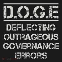 Funny Doge. Deflecting Outrageous Governance Errors Tank Top thumb 6