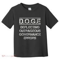 Funny Doge. Deflecting Outrageous Governance Errors Toddler T-Shirt thumb 0