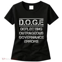 Funny Doge. Deflecting Outrageous Governance Errors Women's T-Shirt thumb 0
