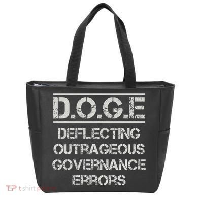 Funny Doge. Deflecting Outrageous Governance Errors Tote Bag