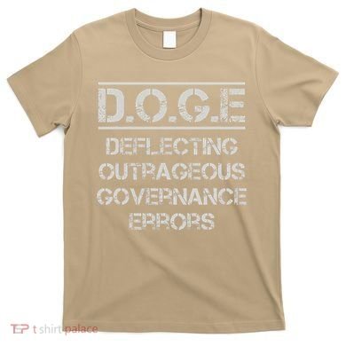 Funny Doge. Deflecting Outrageous Governance Errors T-Shirt
