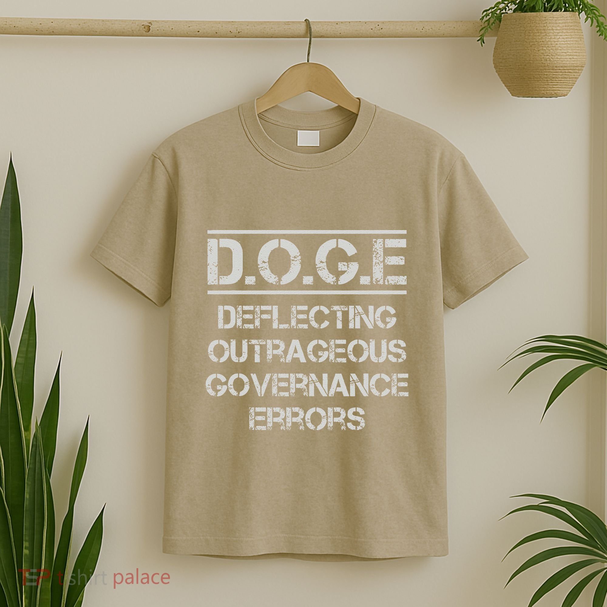 Funny Doge. Deflecting Outrageous Governance Errors T-Shirt