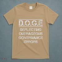 Funny Doge. Deflecting Outrageous Governance Errors T-Shirt thumb 5