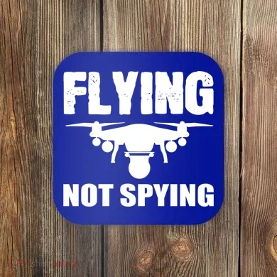 Flying Drone Drone Pilot Funny Gift Coaster