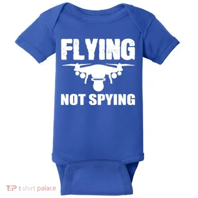 Flying Drone Drone Pilot Funny Gift Baby Bodysuit