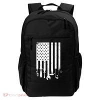 Father's Day Dad Tools USA American Flag Backpack thumb 0