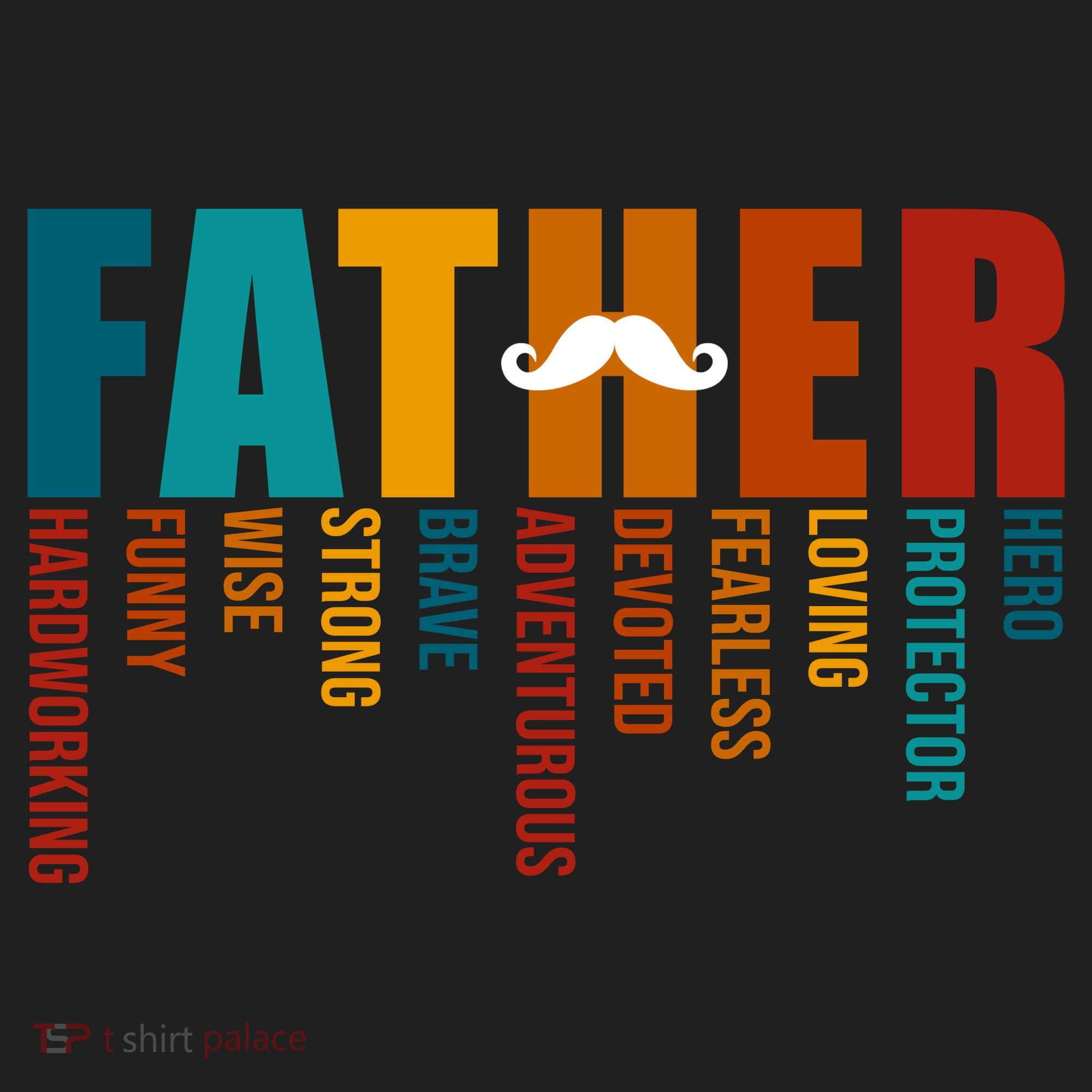 Funny Dad Definition Fathers Day Mustache Adult Drive Performance Visor