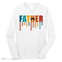 Funny Dad Definition Fathers Day Mustache Long Sleeve Shirt thumb 0