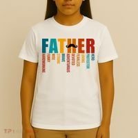 Funny Dad Definition Fathers Day Mustache T-Shirt thumb 4