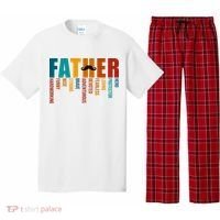 Funny Dad Definition Fathers Day Mustache Pajama Set thumb 0